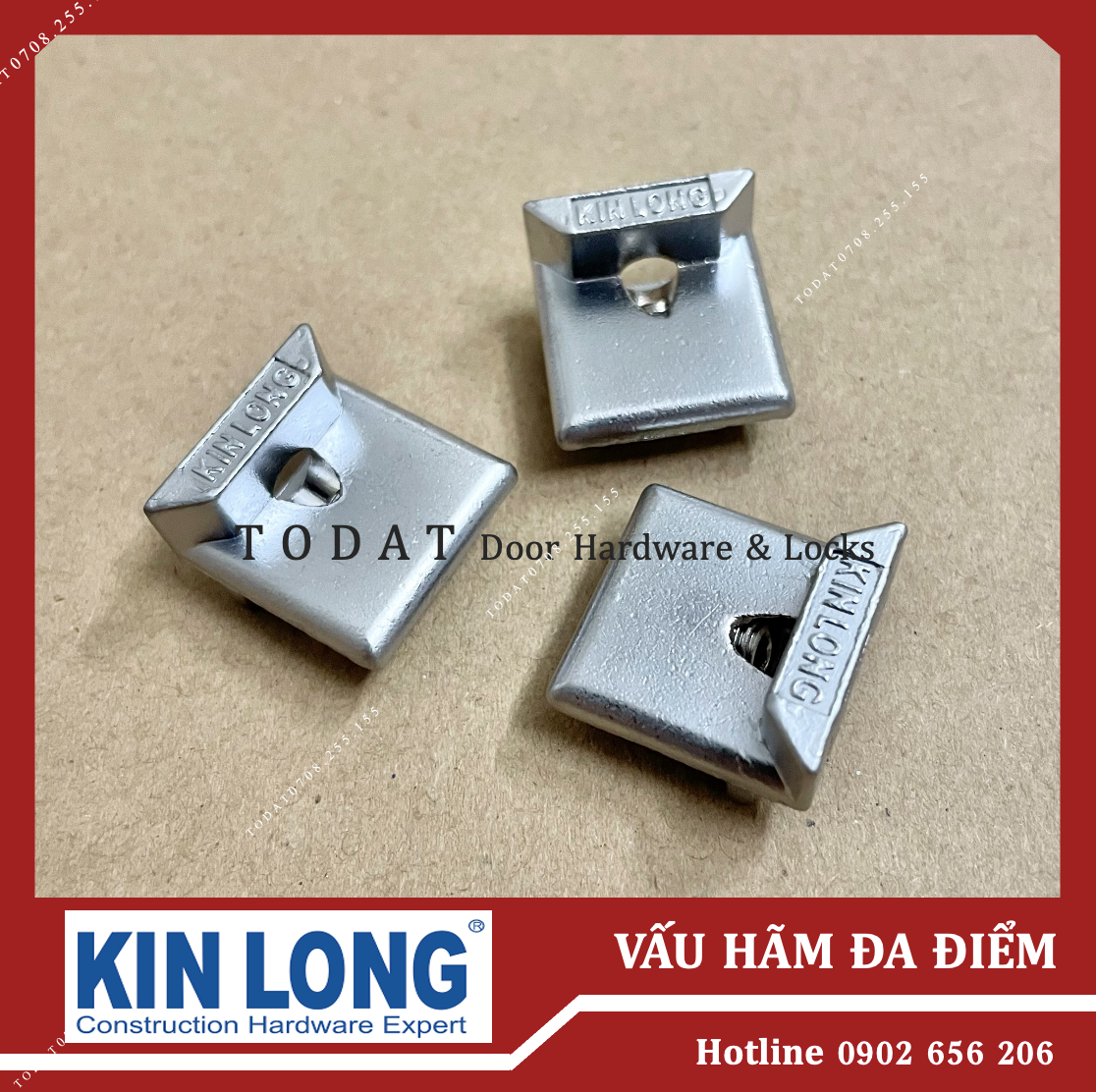 Vấu chặn khoá đa điểm cửa nhôm XingFa 2 cánh