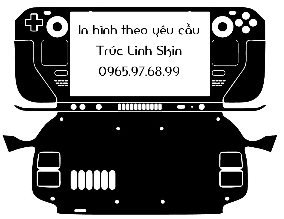 skin decal dán skin cho Steam Deck Trúc Linh Skin