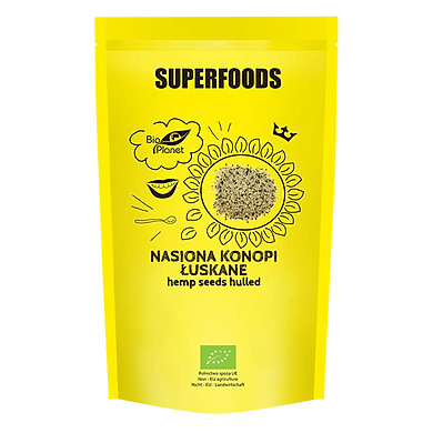 Hạt gai dầu hữu cơ - Bioplanet - Balan