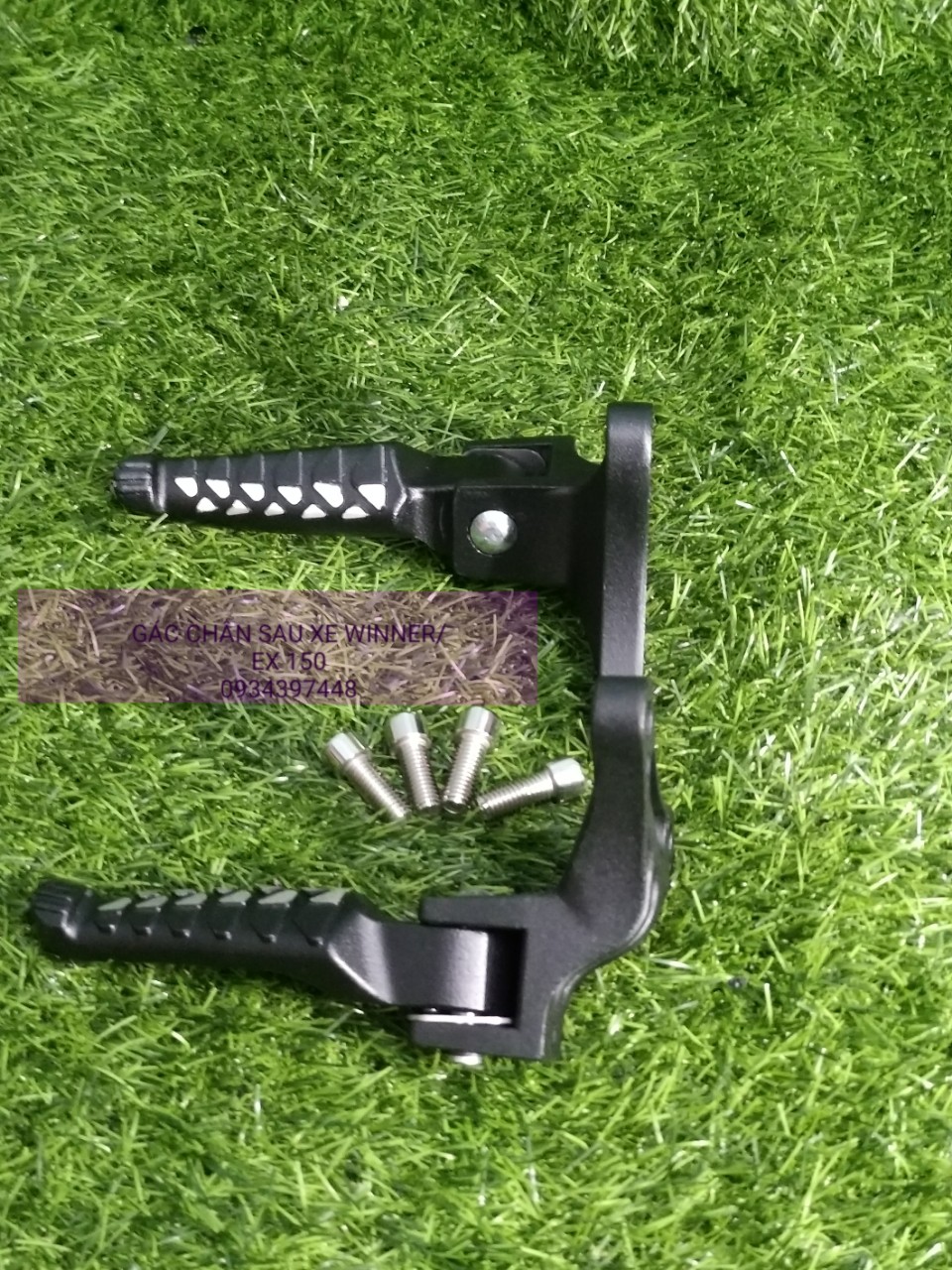 Bộ Gác Chân Sau Ngắn Dành Cho EX 150 Nhôm Đúc/ PAS TREO PÔ