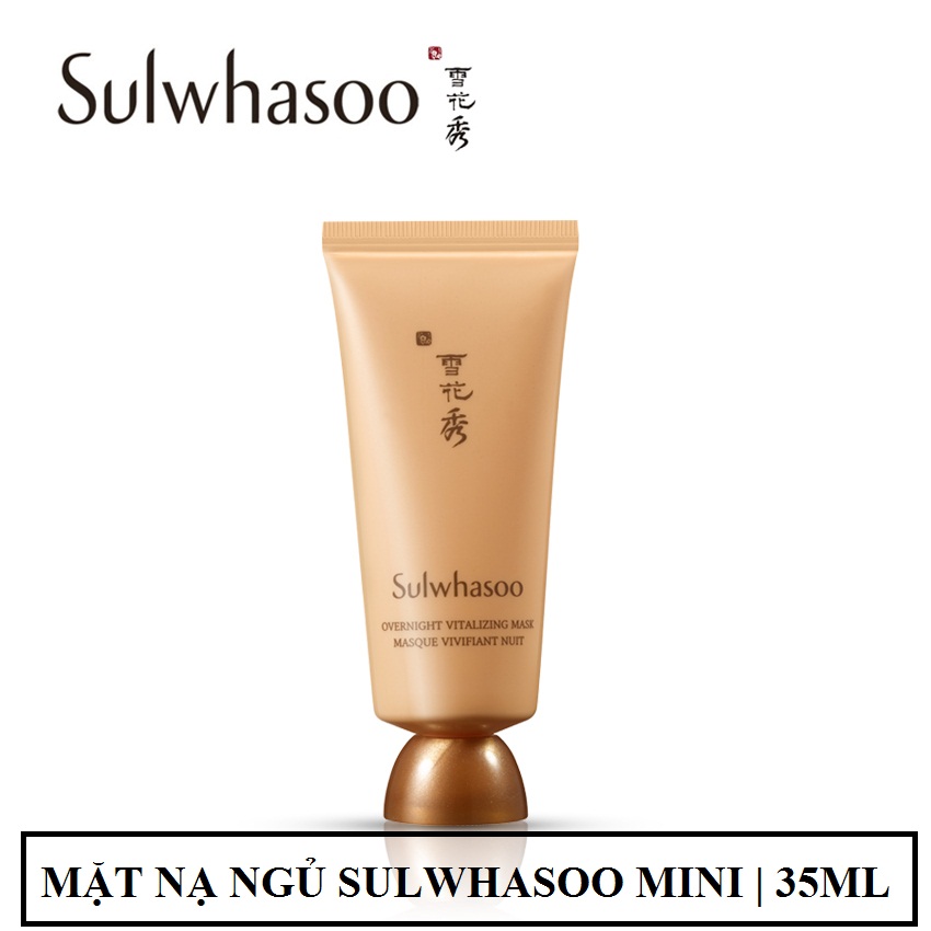 Mặt nạ ngủ Sulwhasoo Overnight Vitalizing Mask Hàn Quốc mini cung cấp độ ẩm và nuôi dưỡng làn da 35ml