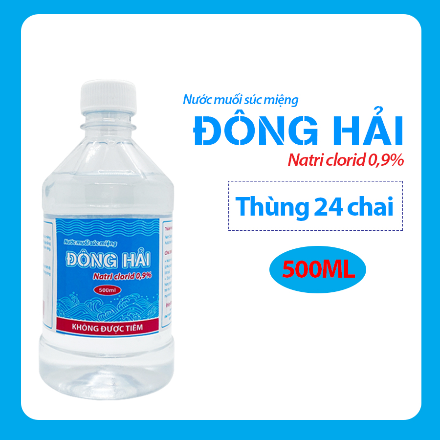 Dong Hai mouthwash water 500ml - 24 bottles each box