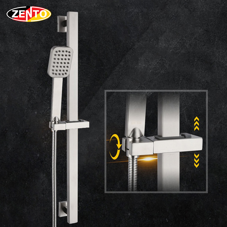 Thanh trượt sen tắm Shower Sliding bar HA4402-Brushed