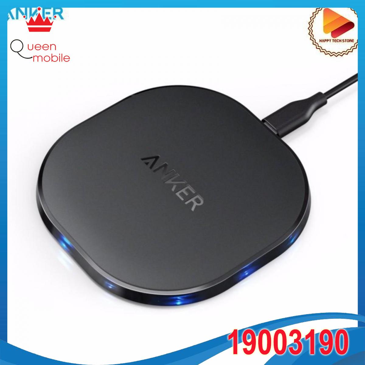 Sạc không dây cho Iphone 8 iphone X Anker PowerPort Qi 10W sạc nhanh gọn nhẹ siêu bền