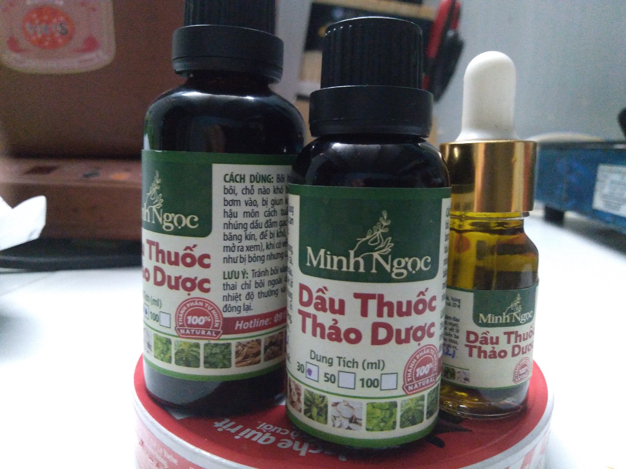Dầu thảo dược Minh Ngọc 50ml