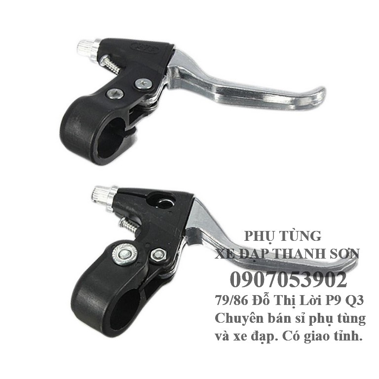 Cặp Tay Thắng xe đạp Phổ Thông thiết kế gọn đẹp