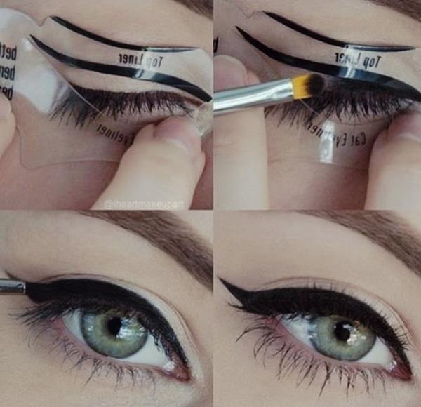 LAVY STORE - Bộ 2 khuôn kẻ mắt EYELINER - SMOKED EYE - CAT EYE Made in USA