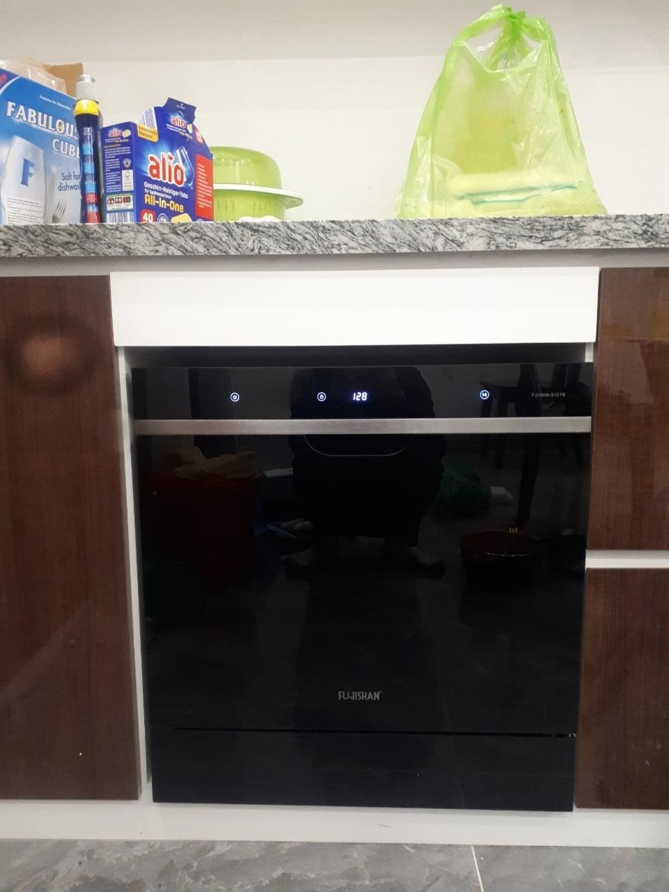 [Trả góp 0%]MÁY RỬA BÁT FUJISHAN FJVN08-S10TB (8 BỘ) - TẶNG COMBO VIÊN RỬA-HÀNG CHÍNH HÃNG