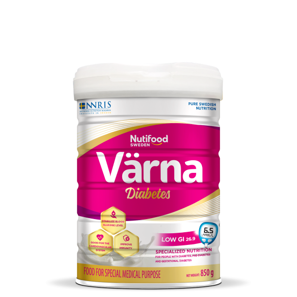 Sữa bột Nutifood Varna Diabetes 850g