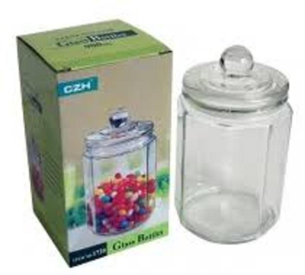2 Lọ thuỷ tinh đựng đồ đa năng Glass Bottles 550ml