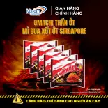 Omachi Thần Ớt Mì Cua Xốt Ớt Singapore