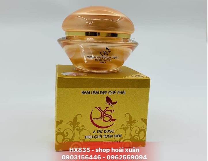 [HCM]Kem dưỡng da YS 6 tác dụng - Kem YS 6in1 - Kem Nám - Trắng Da - Trẻ Hoá - Dưỡng Da - Chống Nắng - Ngừa Mụn - HX835