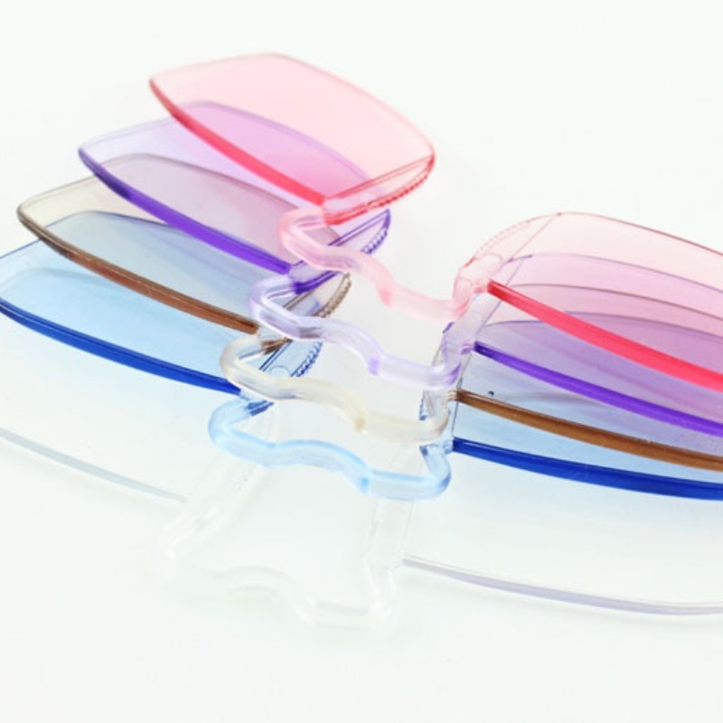 hot【DT】▨  1Pc Older Mirror Nose  1  1.5  2  2.5  3 No Frame Clip on Reading Glasses Mini Small Eyeglasses