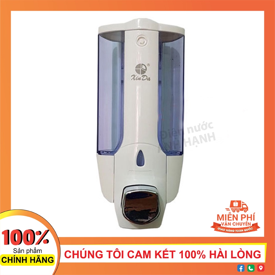 Hộp đựng xà phòng rửa tay, dầu gội, sữa tắm - Bình đựng xà phòng gắn tường XINDA
