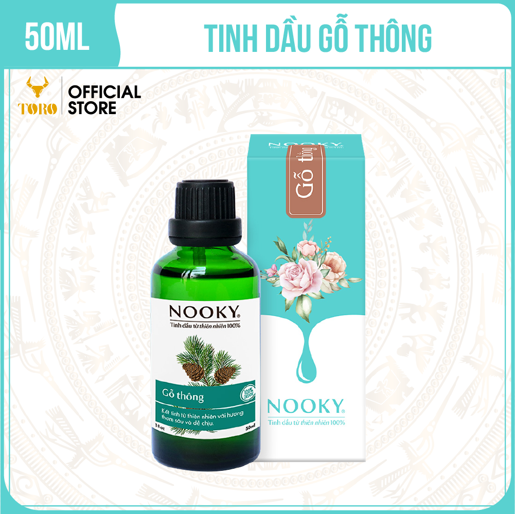 [50ml] Tinh Dầu Gỗ Thông Nooky Nguyên Chất 100% | TORO FARM