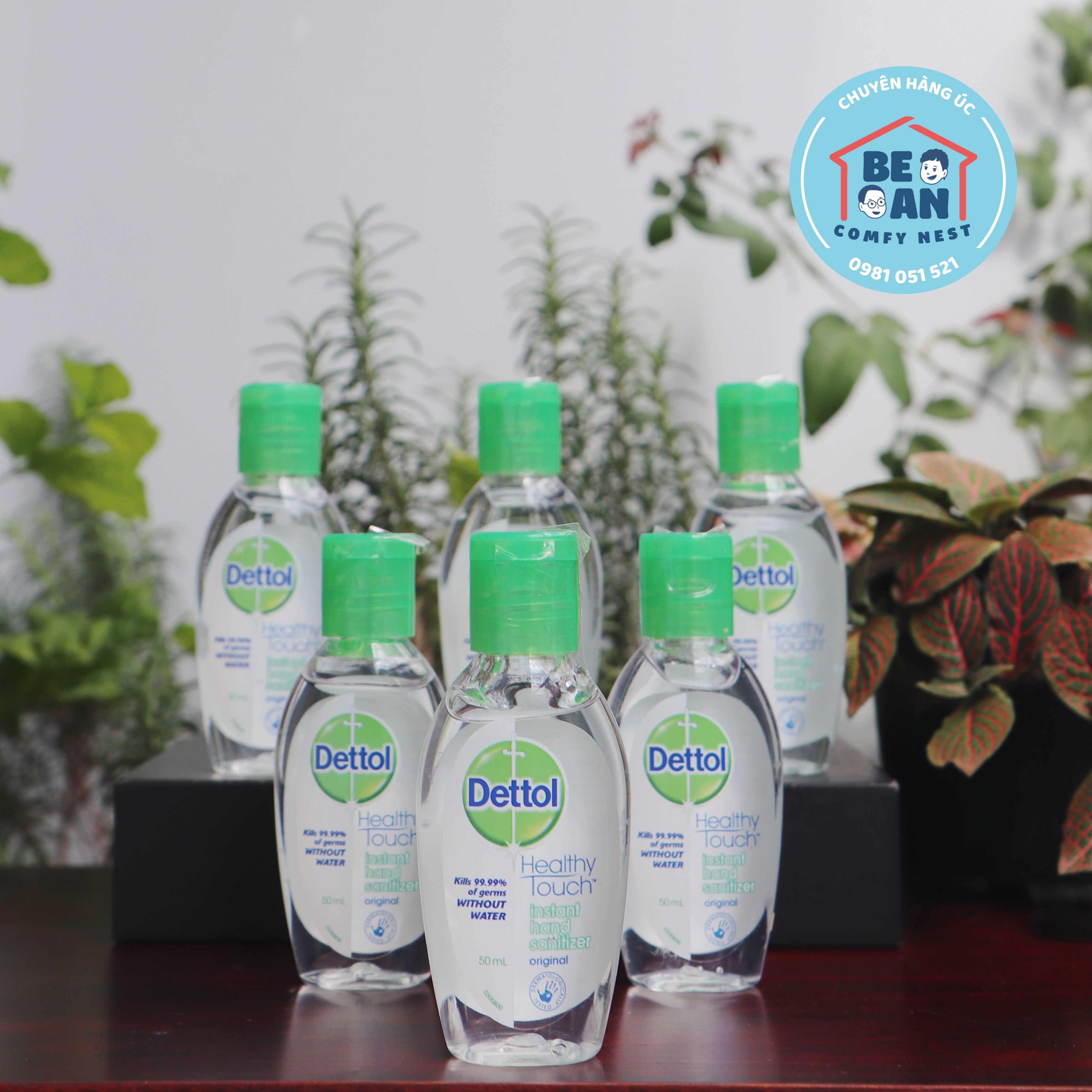 Gel rửa tay khô Dettol tiện lợi, sạch khuẩn 99% - Hàng Úc