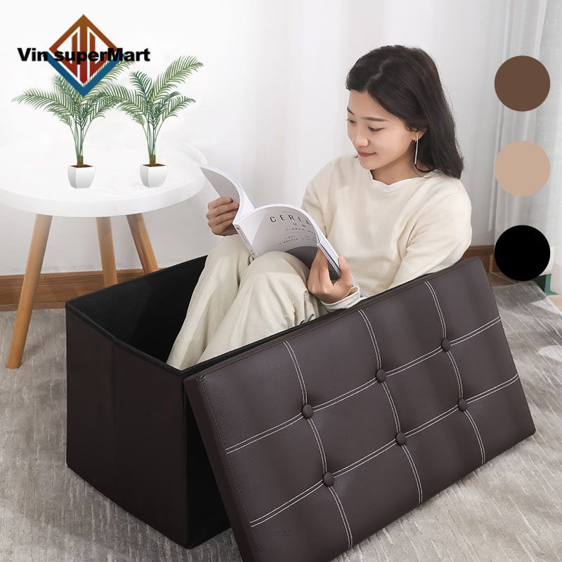 Ghế hộp đựng đồ đa năng ghế sofa tủ đựng đồ đa năng 110l big size ghế đựng đồ ghế sofa gấp gọn đa năng