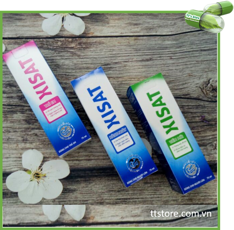 [HCM]Dung dịch xịt mũi XISAT [sixat xixat sisat]