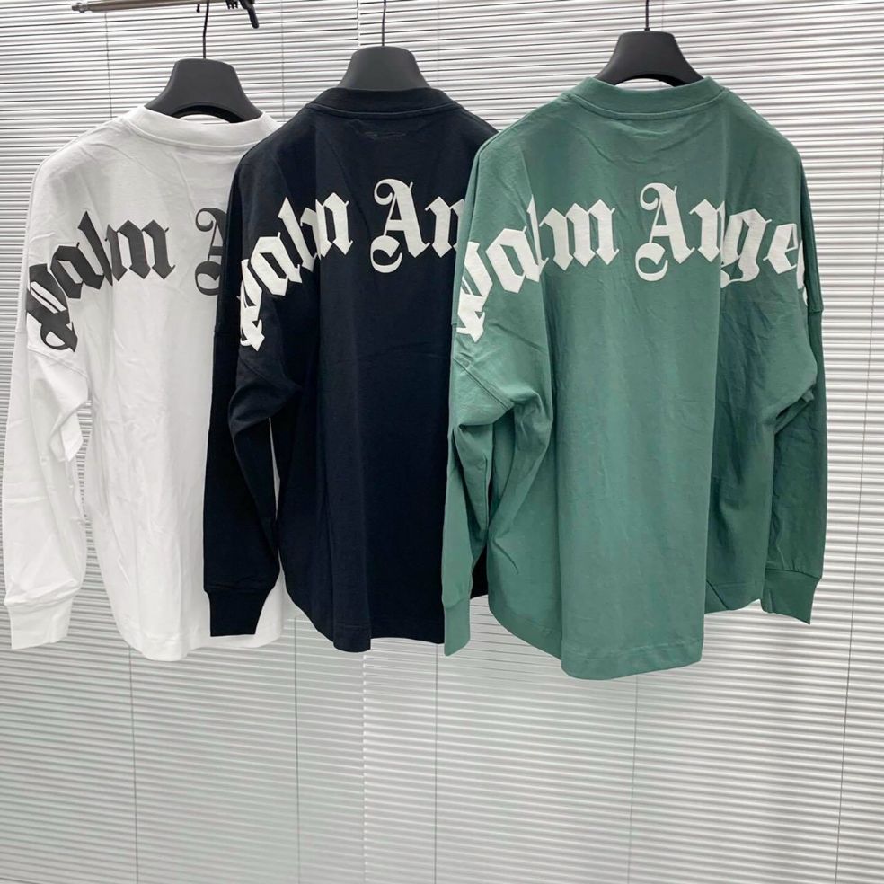 áo sweater PALM ANGELS chất đẹp hàng chuẩn - áo thời trang nam nữ longtee palm angel big logo unisex