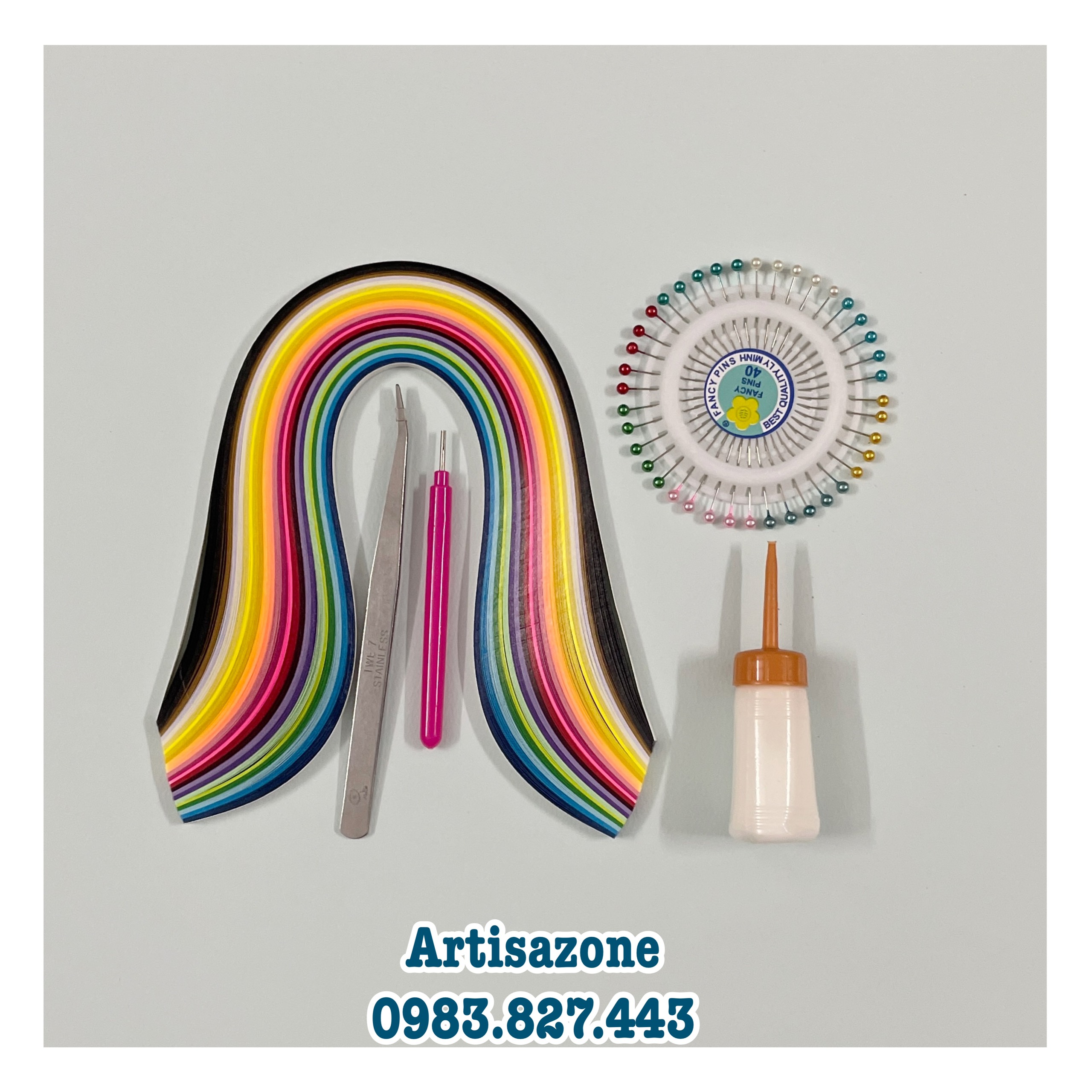 Bộ Quilling - Gồm 5 sản phẩm quilling