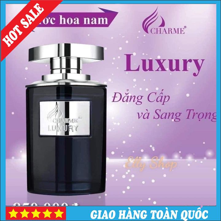 [Nước Hoa Pháp Chính Hãng giá rẻ] LUXURY 80ml mùi thơm sang trọng đẳng cấp cho Nam nữ 2021 Lưu Hương Từ 12 giờ
