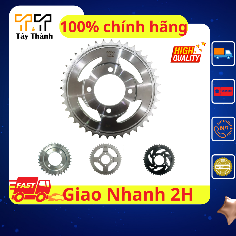 Bộ nhông sên dĩa độ 32 34 36 37 38 Dành Cho WAVE. Tây Thành chuyên nsd xe máy.