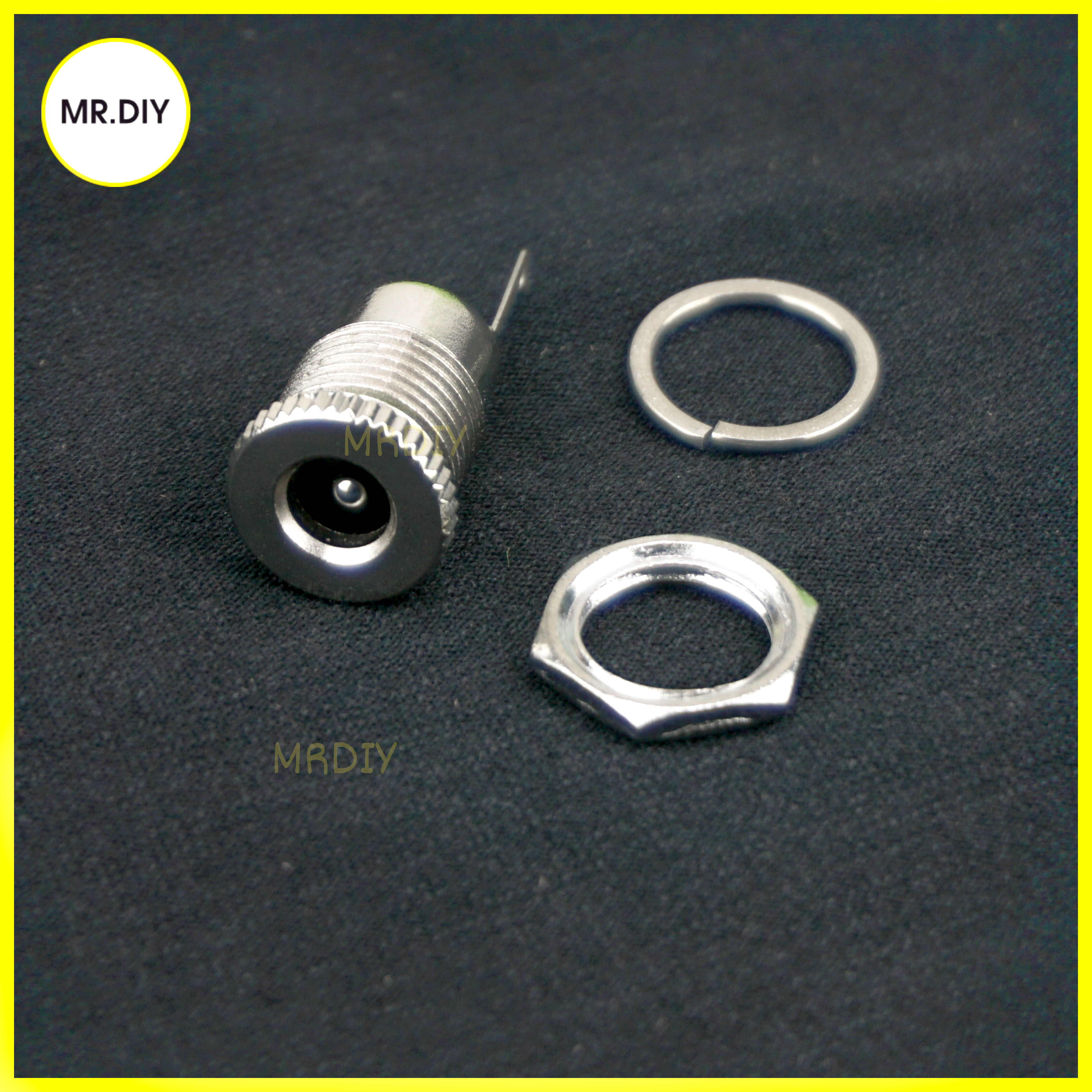 Jack dc 5.5x2.1mm kim loại dc-099 dòng điện cao