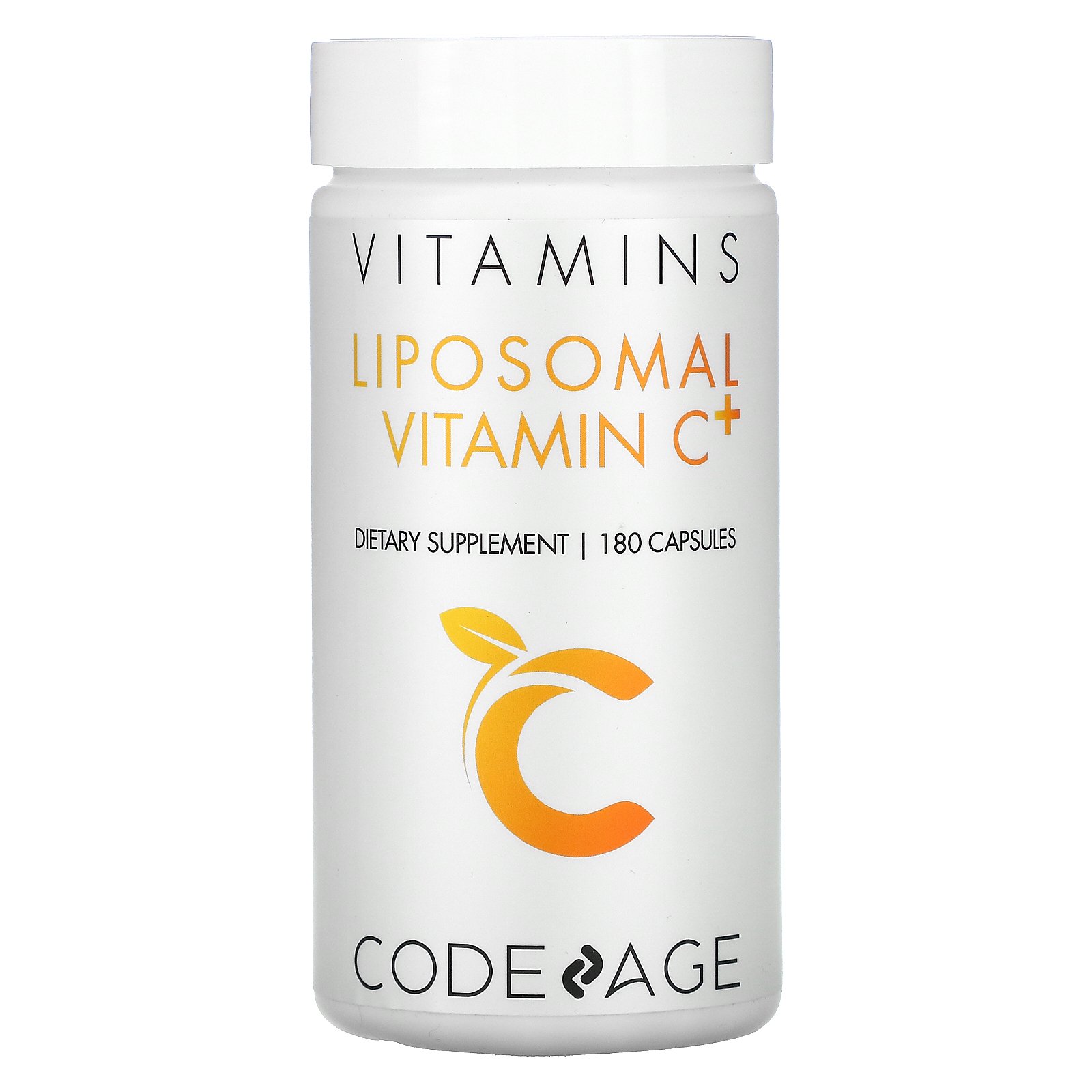 [tem chính hãng codeage] viên uống vitamin c sáng da thế hệ mới code age liposome vitamin c 180 viên 2