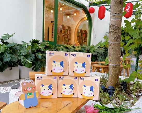 2 hộp - 60 túi trữ sữa 120ml không bpa, không mùi & 2 khóa zip an toàn cho bé kichilachi kichi