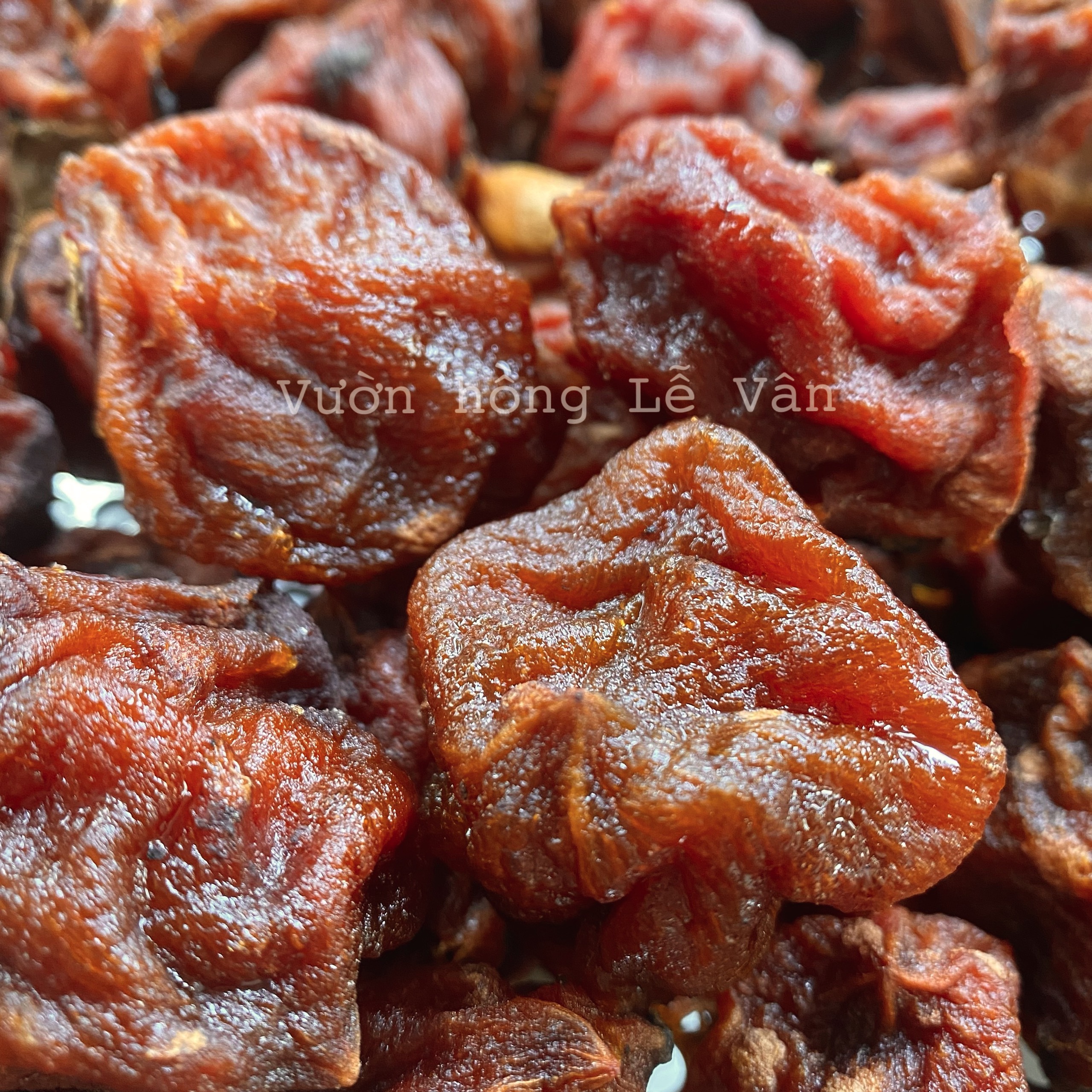 Hồng sấy một lửa lễ vân, đặc sản ngon lạ đà lạt