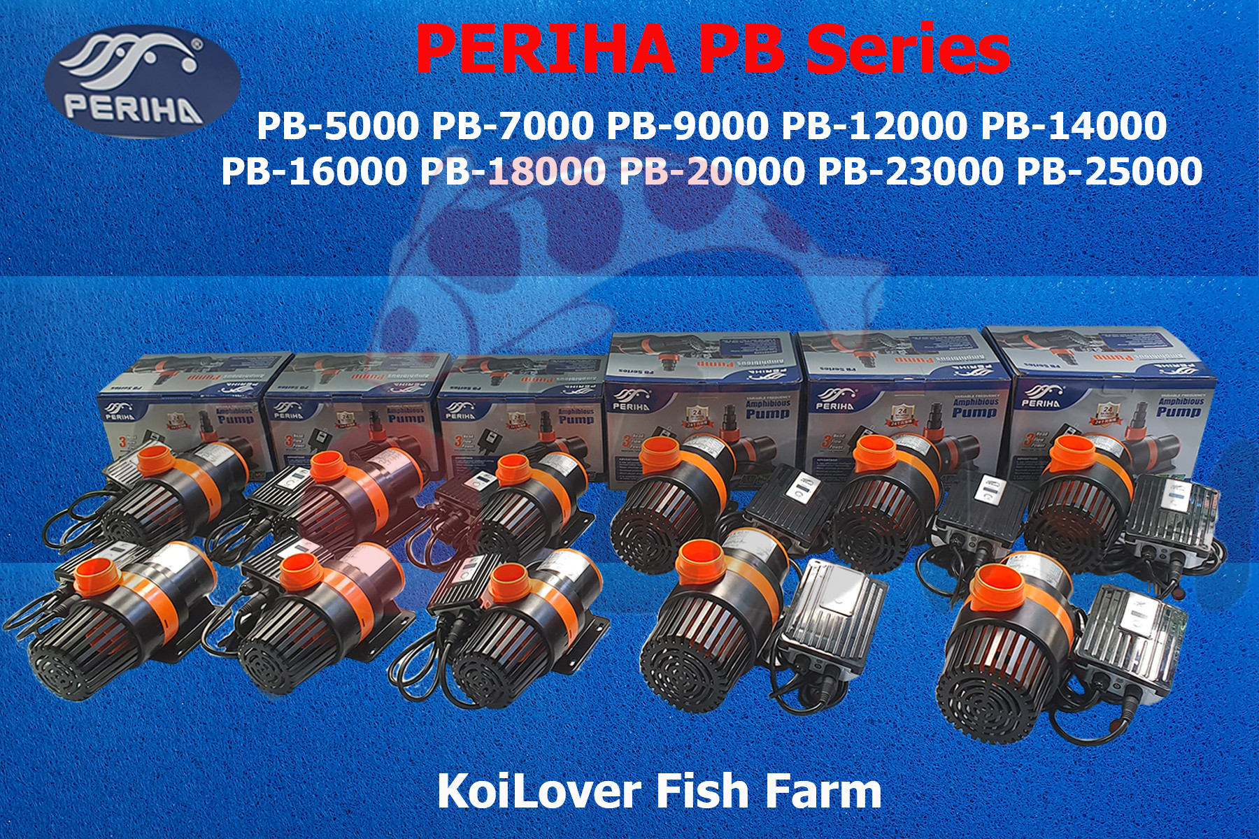 Máy bơm chìm periha pb series 5000 - 14000
