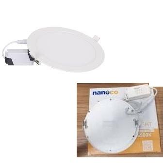 Đèn led âm trần tròn 9w nsd096 nanoco