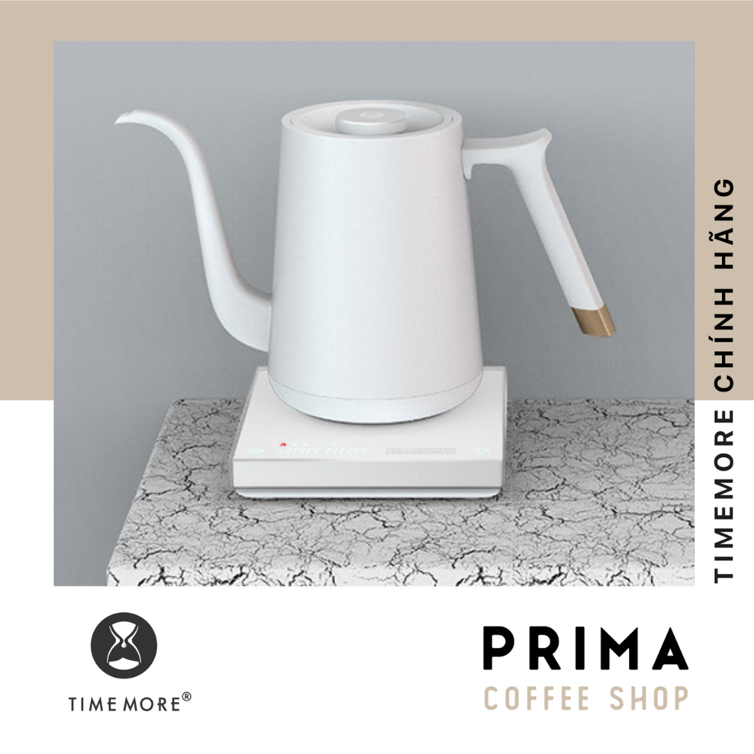 Ấm điện đun nước cổ ngỗng timemore fish smart
