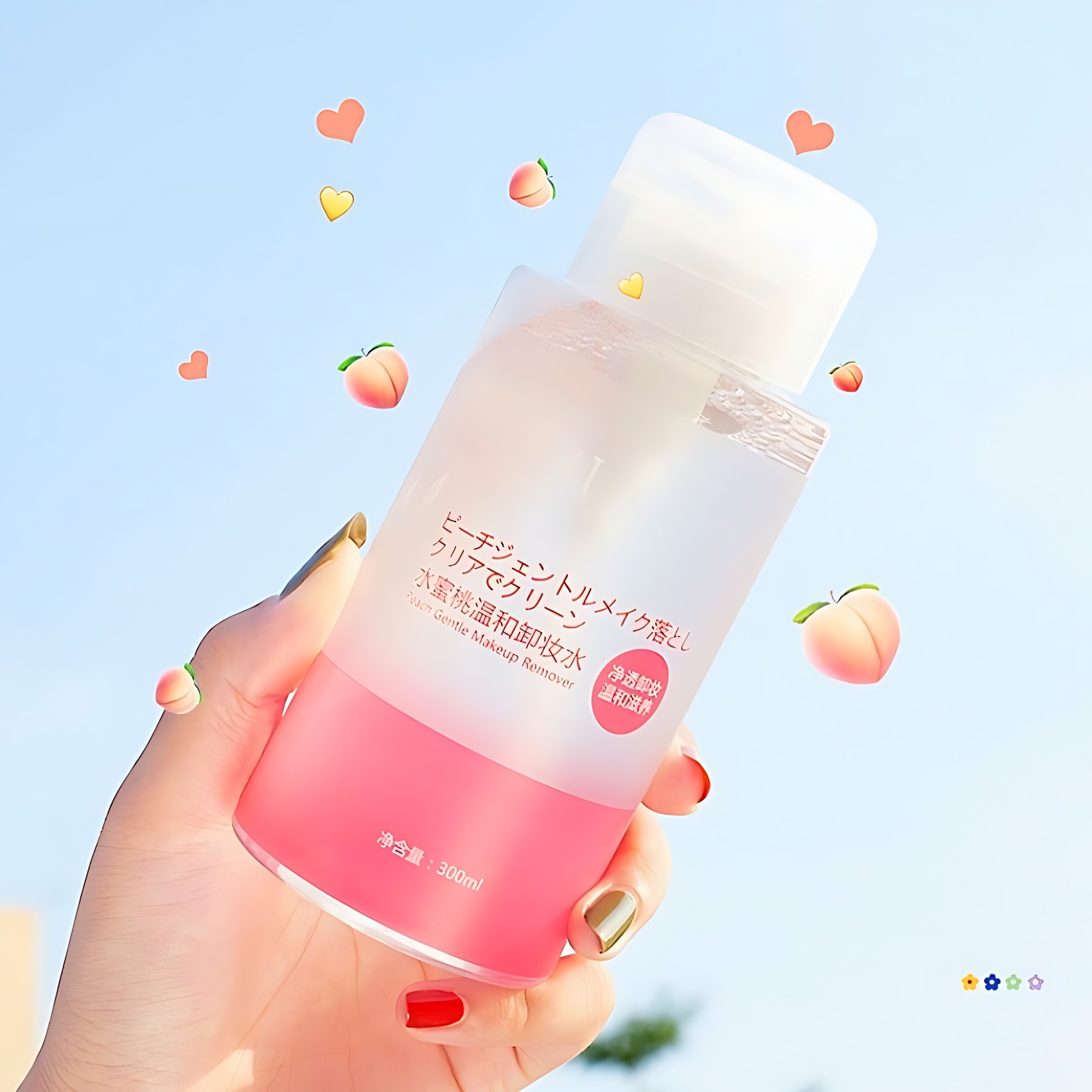 Nước tẩy trang cho da dầu mụn 300ml Heyxi nước tẩy trang da mặt mắt môi HAILINH04
