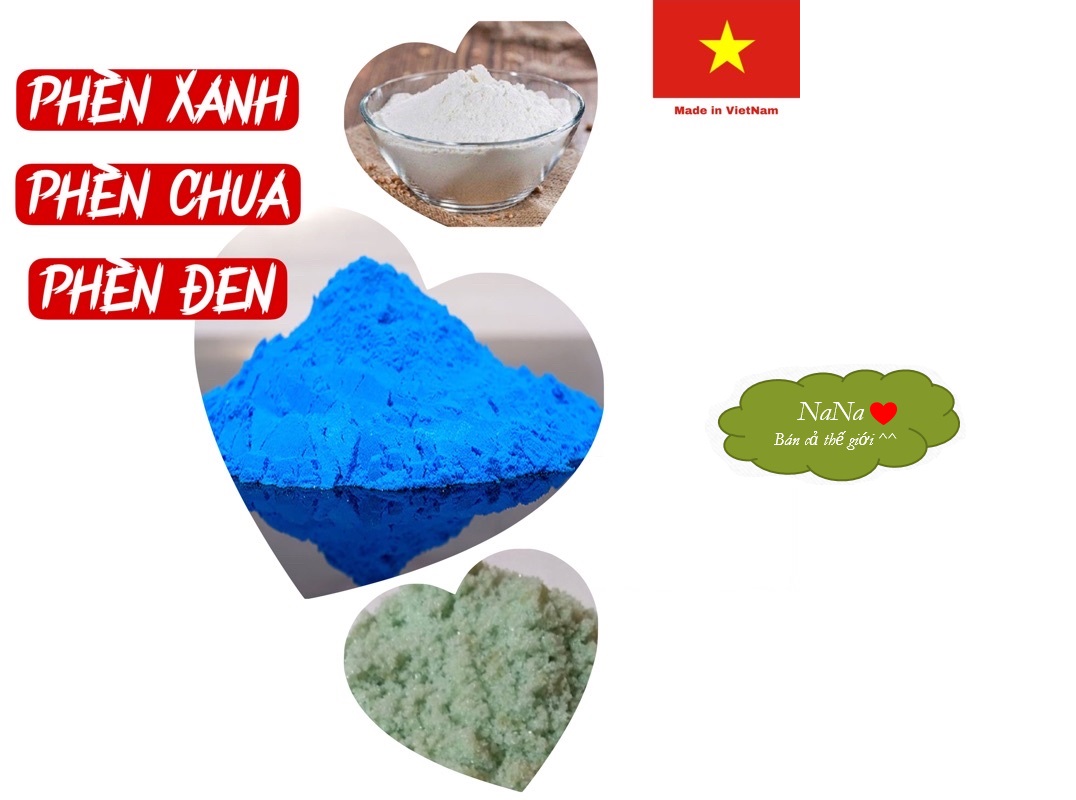 Phèn Đen, Phèn Xanh, Phèn Chua