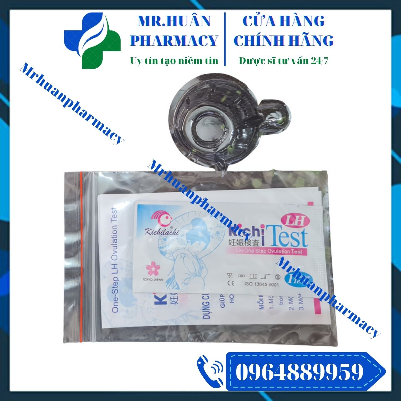 Que thử rụng trứng Kichi Test - Dụng cụ phát hiện ngày rụng trứng