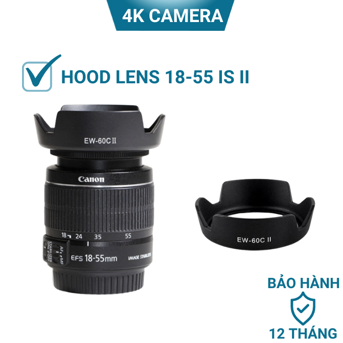 Hood 18-55 loa che nắng EW-60C