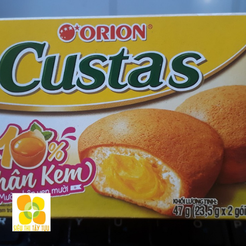 Bánh bông lan custar 2 | Siêu Thị Tây Tựu