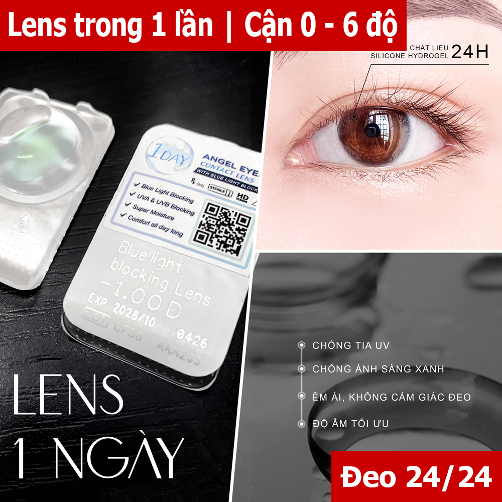 Kính Áp Tròng Cận 24H Giá Rẻ Tháng 8,2023|Biggo Việt Nam
