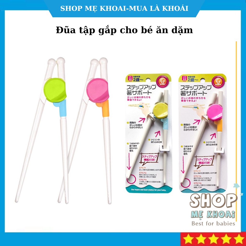 Đũa tập ăn cho bé, đũa tập gắp cho bé dễ thương xinh xắn cho bé ăn dặm