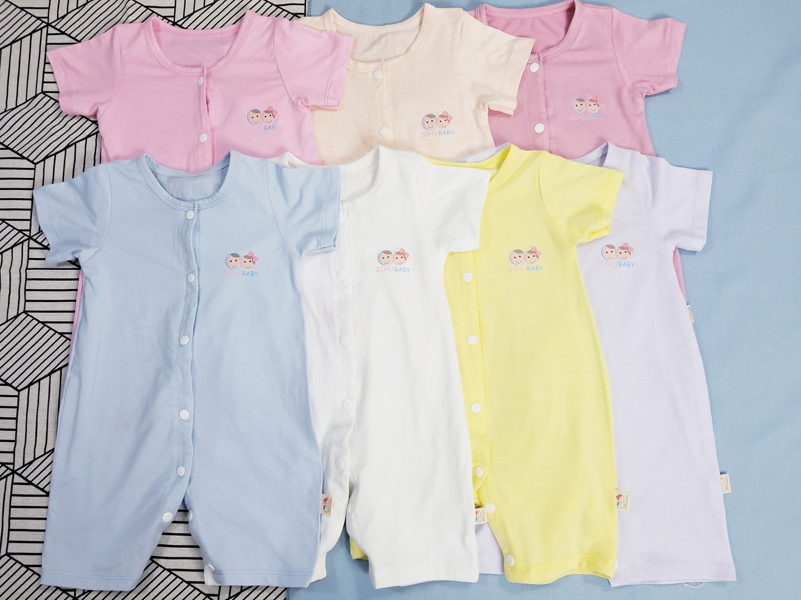 BODY ĐÙI COTTON SỢI TRE SIZE 3 - 10 KÝ MÁT, NHẸ, GIÃN 4 CHIỀU SIHUBABY SHOP
