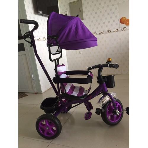 Xe đẩy có mái che cao cấp - Xe đẩy 3 bánh - xe day