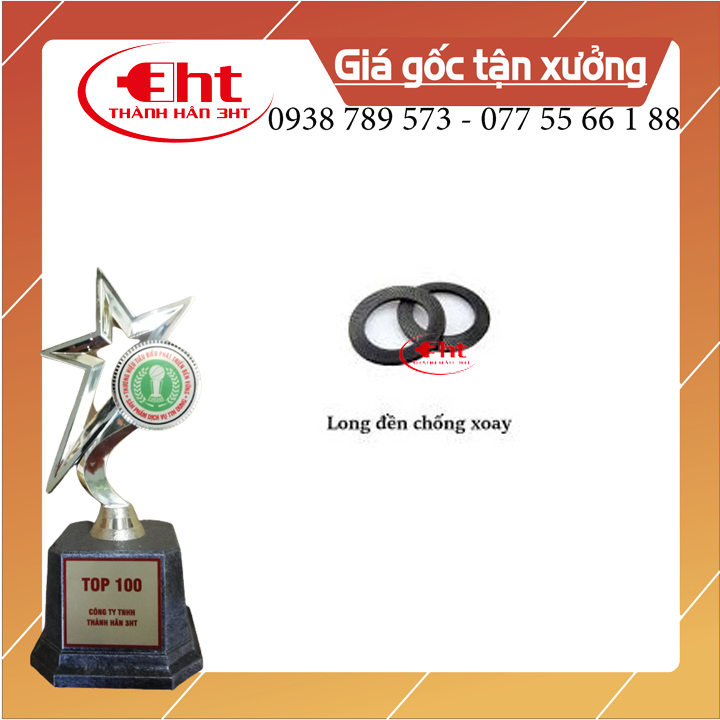 20 long đen căn bạc quạt - long đen quạt trục 8mm