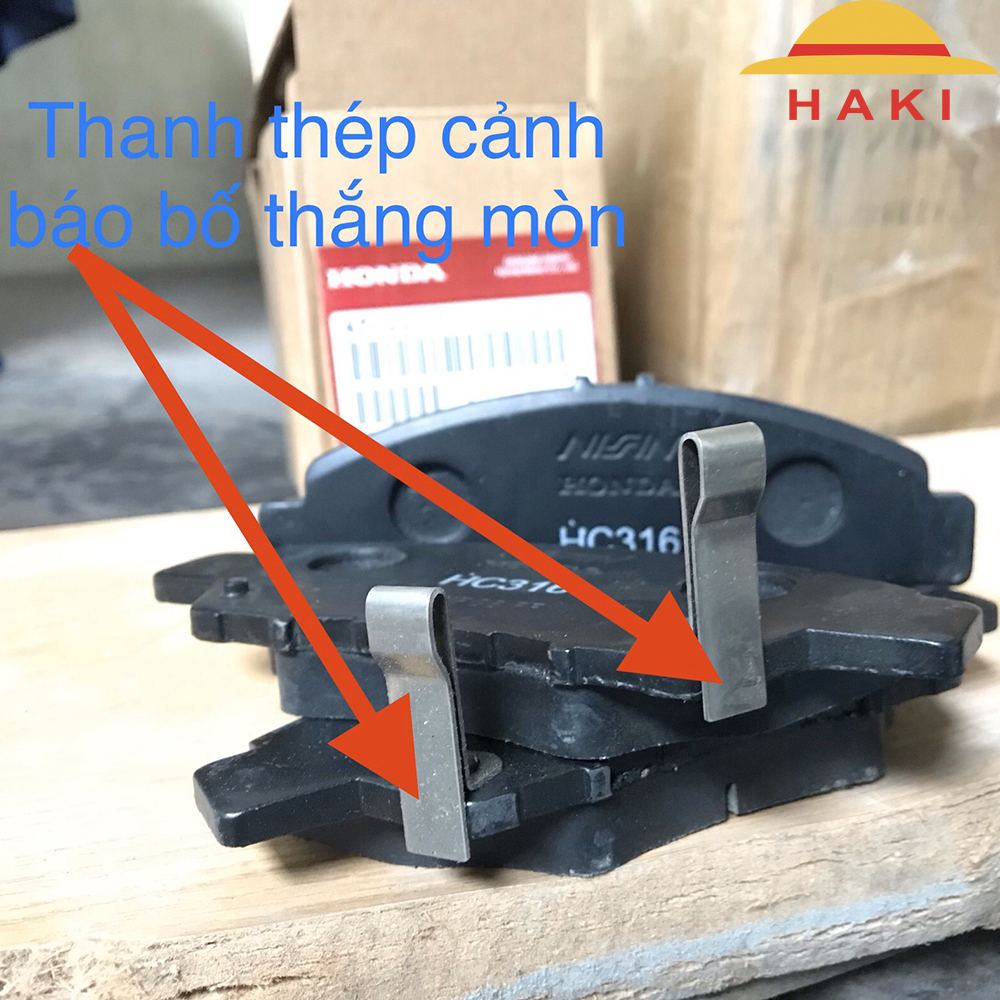 [HONDA NHẬT - OEM] BỐ THẮNG TRƯỚC/ MÁ PHANH TRƯỚC HONDA CITY 2014- 2020.