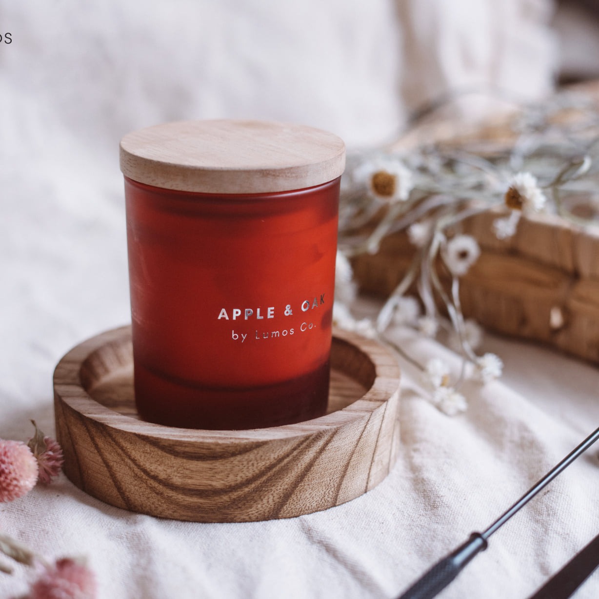 Nến thơm apple & oak - 6.6 oz
