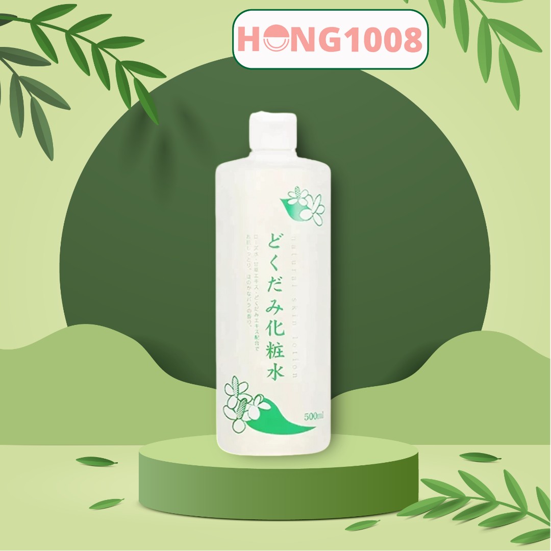 [Hoàn tiền 20%] Nước hoa hồng Toner diếp cá Dokudami Natural Skin Lotion Nhật 500ml - Shop Hong1008