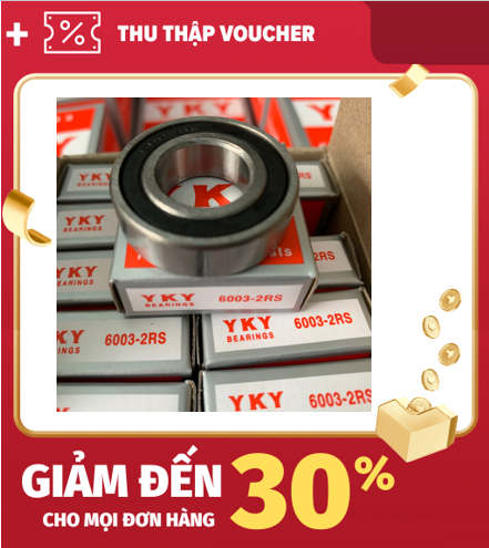 Bạc đạn 6003 - 2rs vòng bi 6003 - 2rs