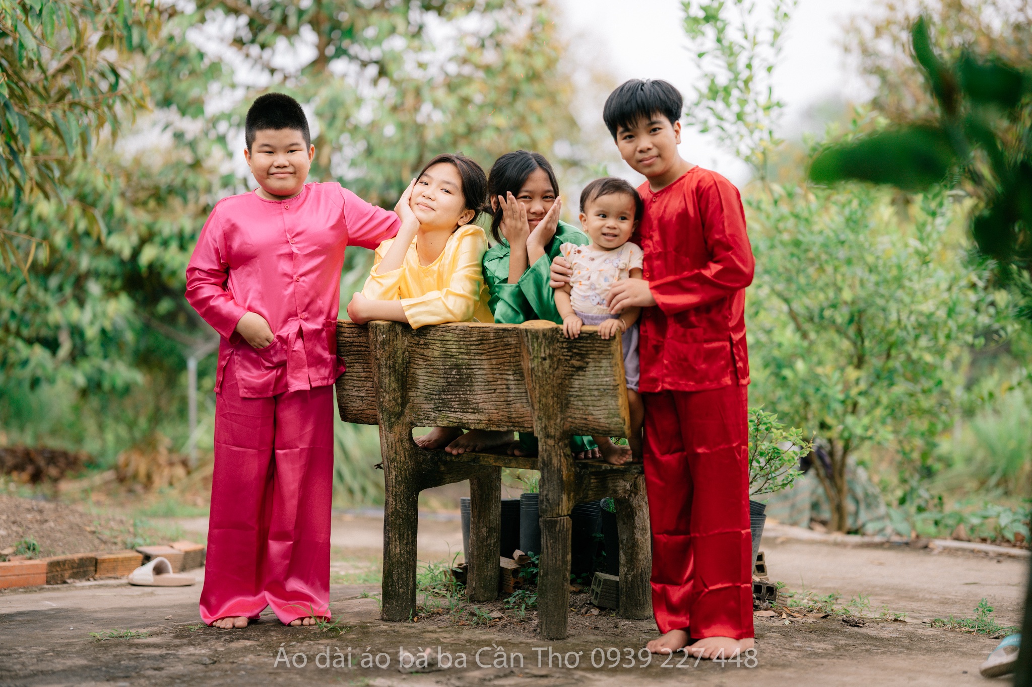Bộ Bà Ba Trẻ Em - Áo bà ba lụa lẻ nam bộ - Có bộ bà ba Bigsize- may sỉ bà ba toàn quốc - May bộ bà ba theo yêu cầu