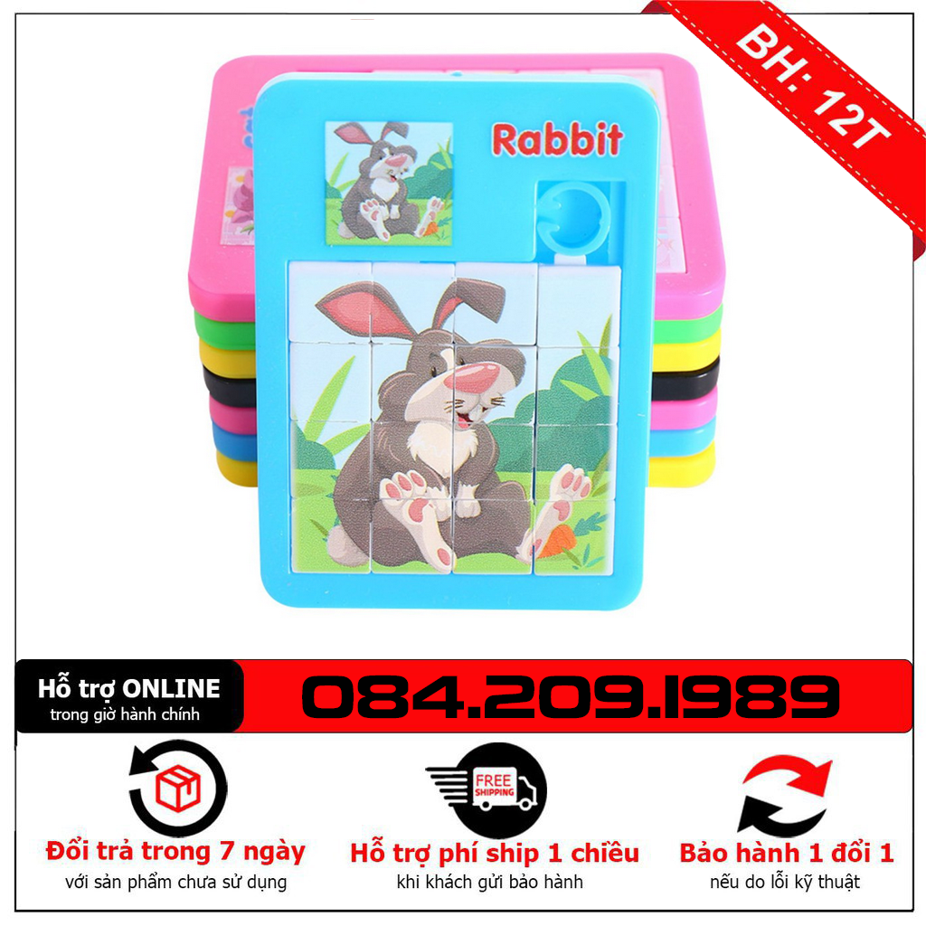 Đồ chơi trượt ghép hình cho bé - Đồ chơi ghép hình giúp phát triển tư duy