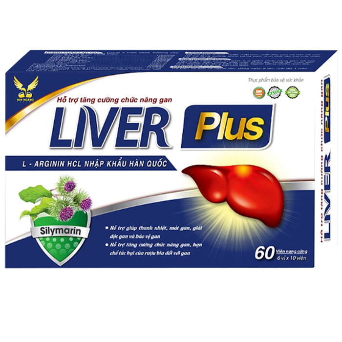 Liver Plus, hỗ trợ thanh nhiệt, mát gan, giải độc gan và bảo vệ gan